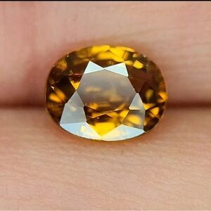 2.65 Carat Natural Orange Zircon Best Cut Gemstones
